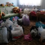 Гуманитарная помощь для беженцев  в Куйбышевской районной больнице.
