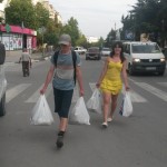 Помощь беженцам в Судаке.